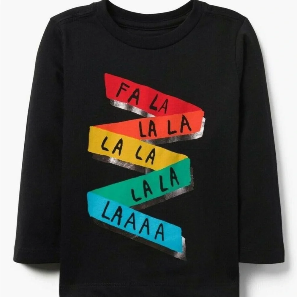 Gymboree Fa La La La Holiday Tee, 2T